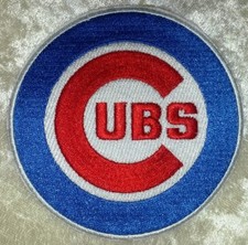 Chicago Cubs 3.5" Iron /Sew On Embroidered Patch Free Tracking 