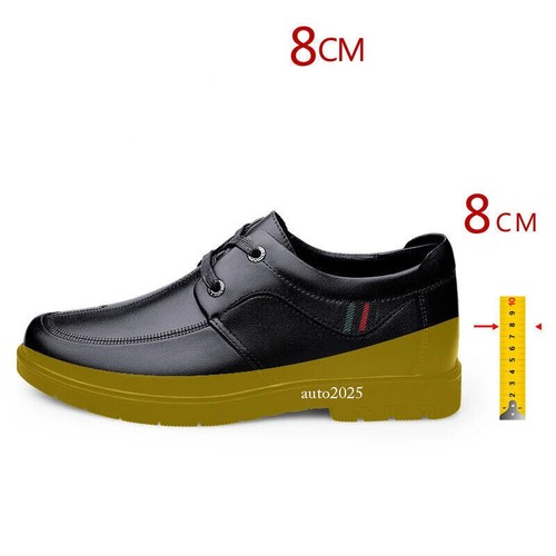 Sneakers Men Elevator Shoes Invisible Height Increase Shoes 6/8CM Sports Shoes - Picture 5 of 29