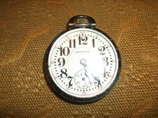 Antique Hamilton Silver 16 size 21 Jewel Railroad Pocket Watch