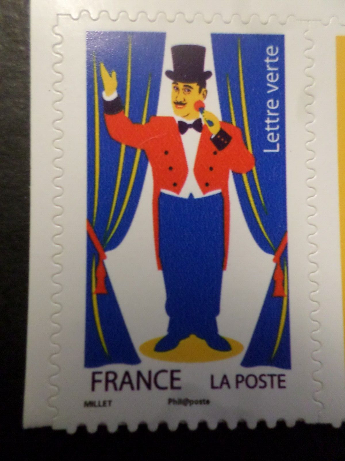 FRANCIA 2017 Sello AUTOCOLANTE 1488 CIRCO Sr. LEAL DIRECTOR DE ARTE Nuevo MNH