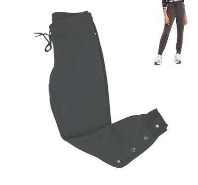 Derek Heart Jogger Pants Derek Heart Sweatpants Black White