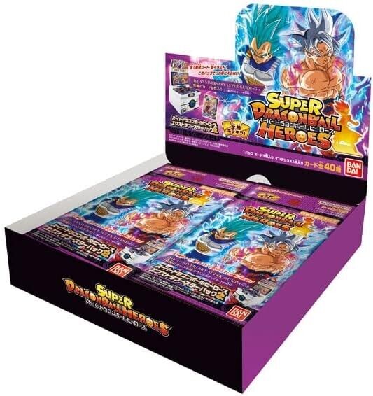 Bandai Super Dragon Ball Heroes BOX Extra Booster Pack Vol.2 Bandai Super Dragon Ball Heroes BOX Extra Booster Pack Vol.2
