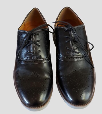 Deer Stags Benton Memory Foam Dress Casual LaceUp WingTip 
