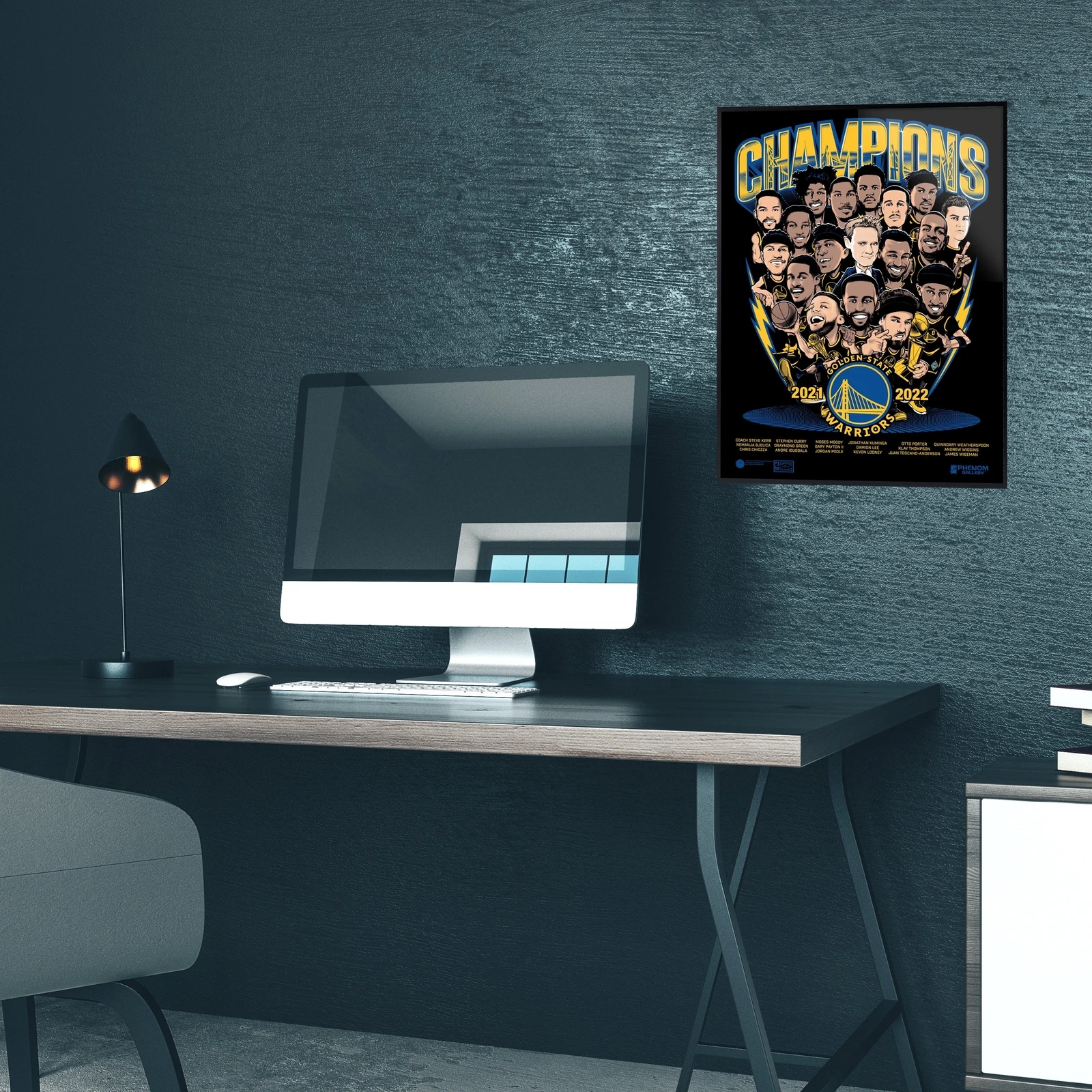Phenom Gallery Golden State Warriors 2022 NBA Championship Poster