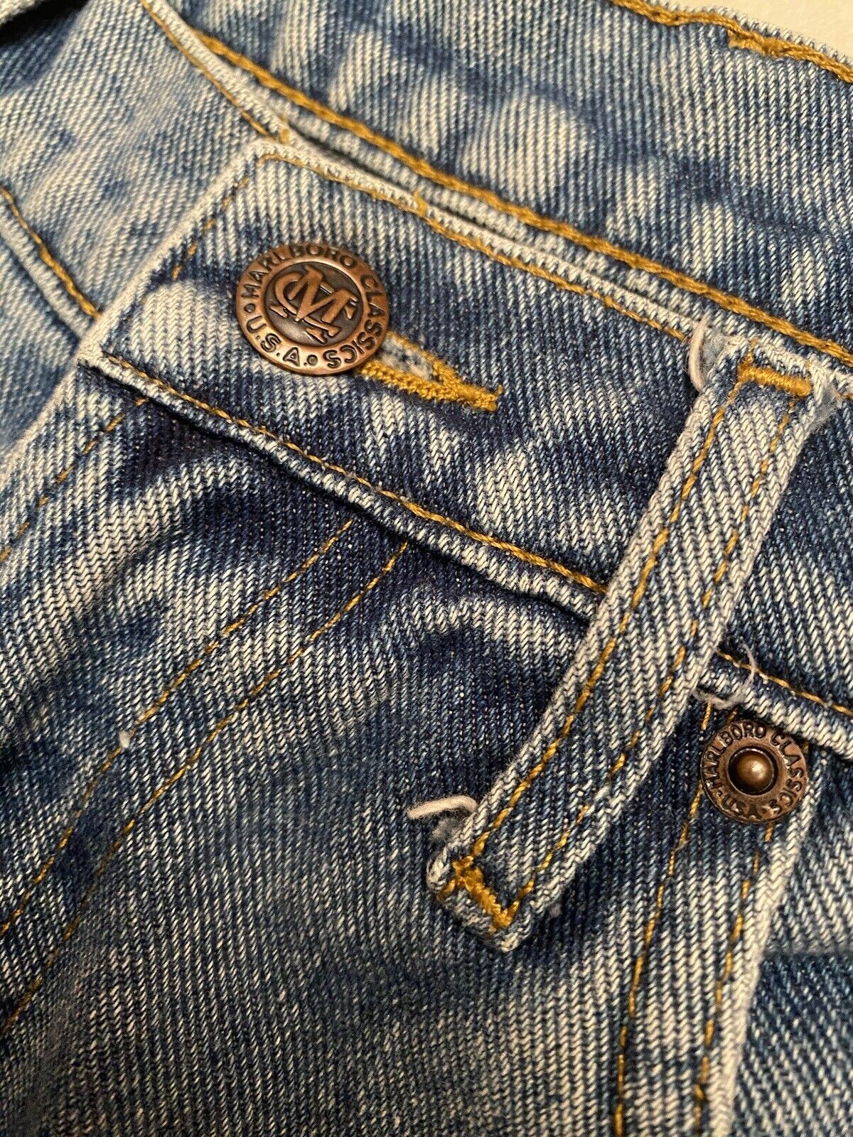 Vintage Marlboro Classics Blue Denim Jeans Men 30… - image 4