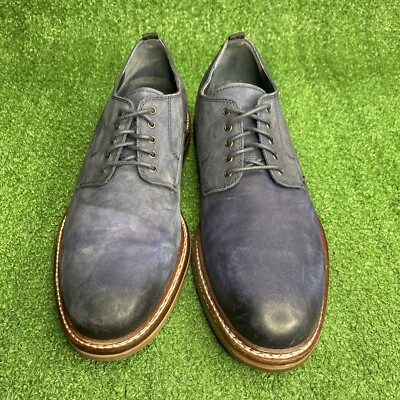 Cole Haan Shoes Frankland Grand Plain Toe Oxford Navy C31421 Men Size 9.5 Cole Haan Shoes Frankland Grand Plain Toe Oxford Navy C31421  main image 3