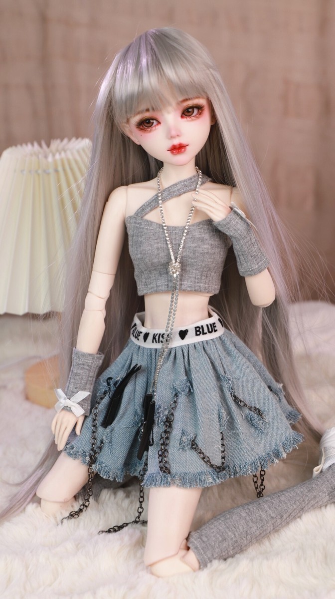 VLEYAN Hand-Painted BJD Doll 1/3 22.8Inch Vital Girl Style,Ideal