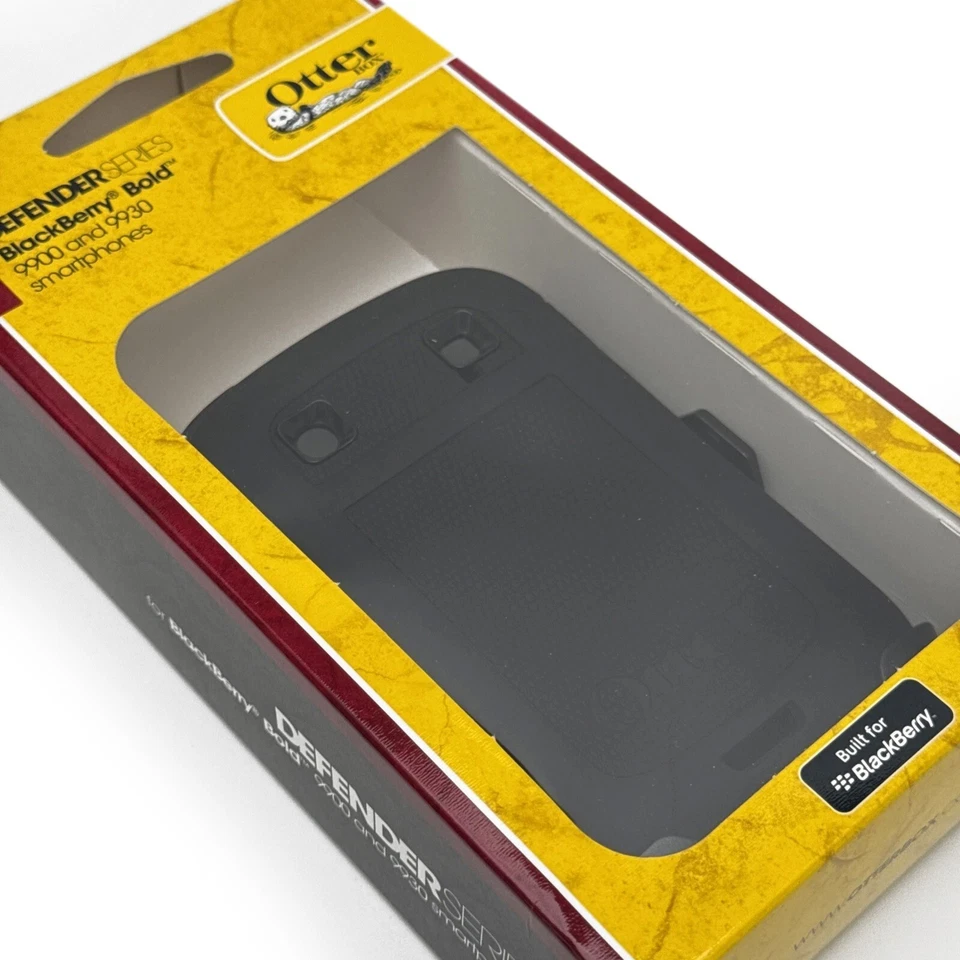 Funda resistente OtterBox Defender de 3 capas para BlackBerry Bold 9930/9900 Foto 2 de 4