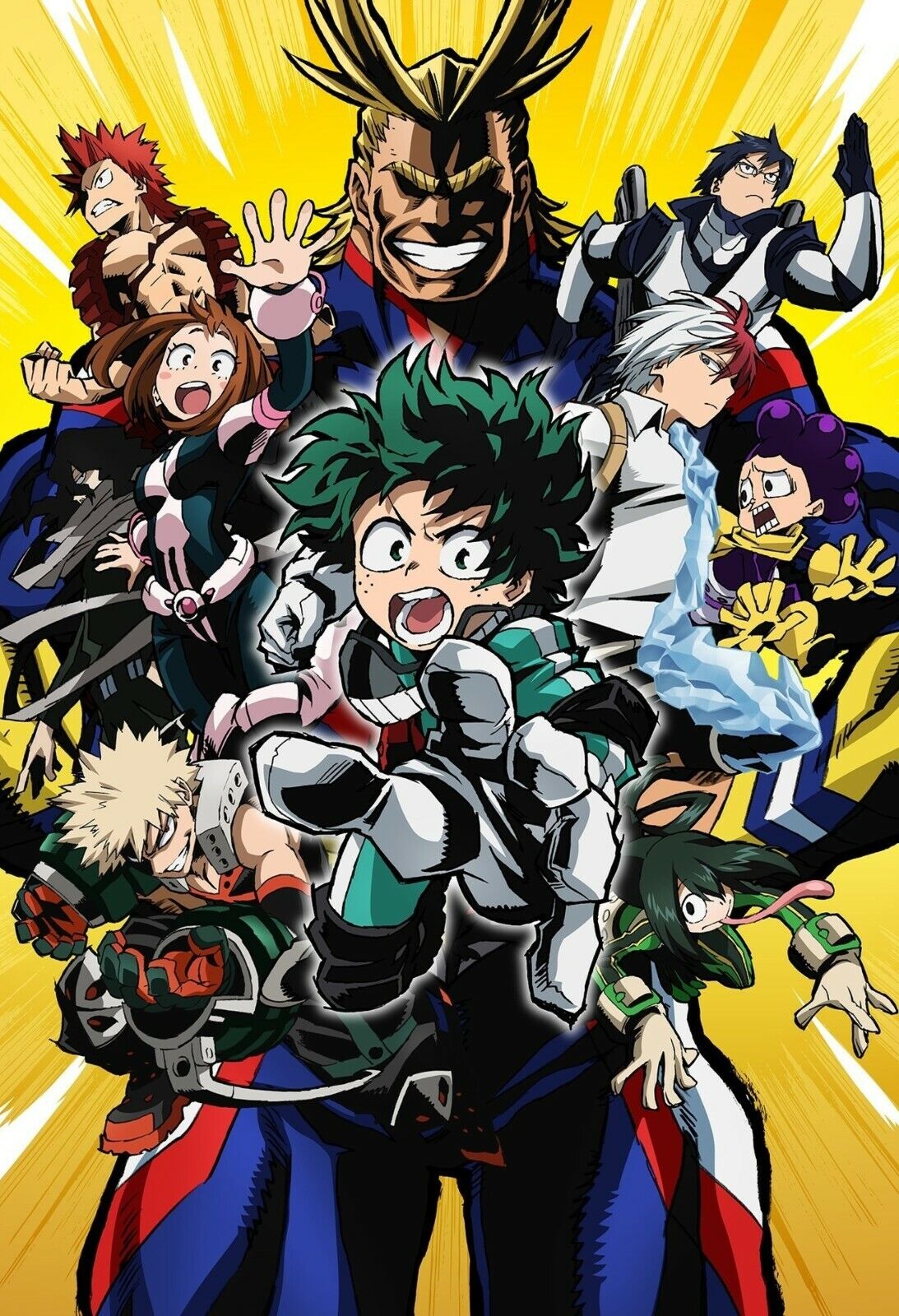 My Hero Academia - Chibi Characters Framed poster