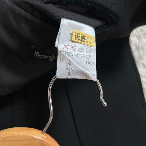 Margaret Howell Melton Wool Jacket Size II Black Pocket Free Shipping - Picture 10 of 10