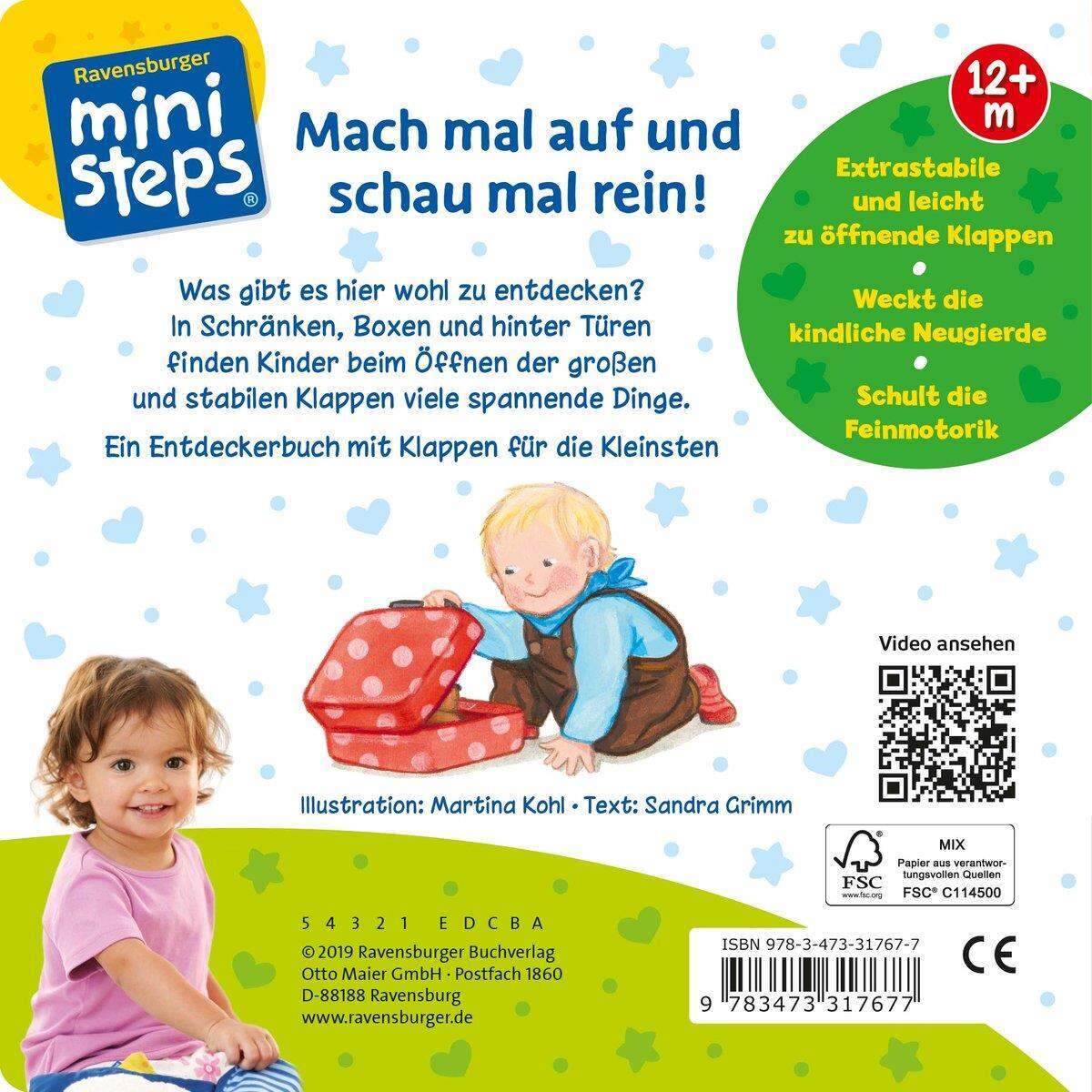 Thumbnail - Ravensburger Ministeps - Mach Mal Auf Und Schau Mal Rein: Mit