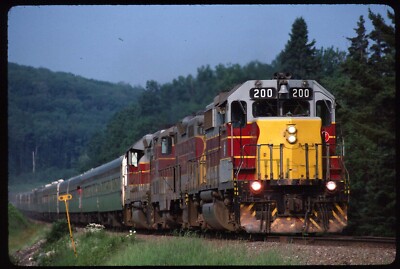 Original Schienendia - AC Algoma Central 200+ Northland ON 7-3-1989