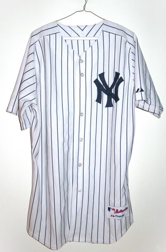 Majestic Authentic Mariano Rivera New York Yankees Jersey 44 Large L Double Knit