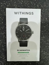 NEW Withings ScanWatch 42mm Hybrid Smartwatch...