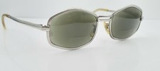 Vintage Universal Silver Oval Metal Sunglasses USA FRAMES ONLY