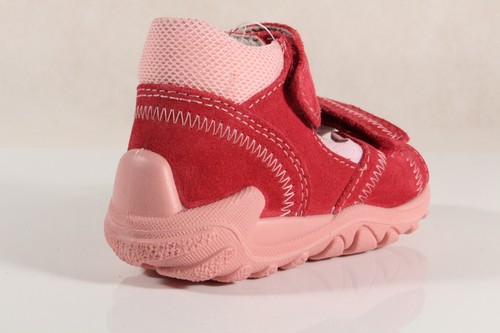 Superfit Girl Walker Sandals Real Leather Pink 00035 New - Picture 5 of 8