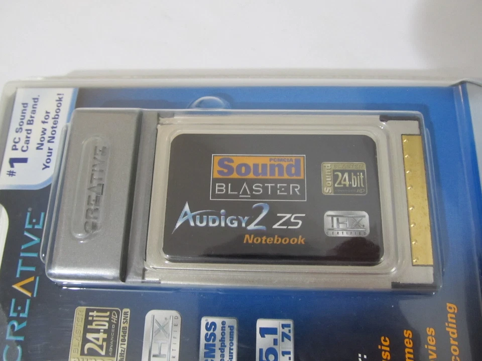 Creative PCMCIA Sound Blaster Audigy 2 ZS Notebook Audio Card - Image 2 of 4