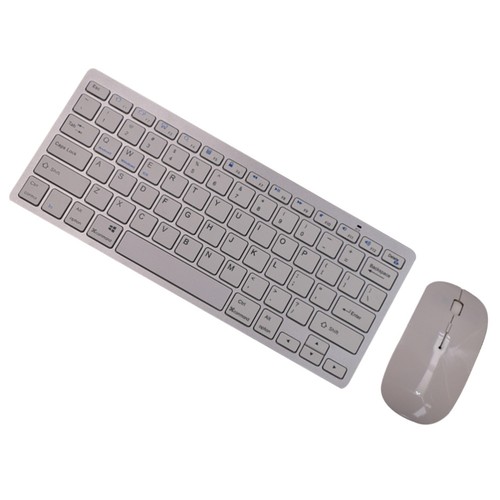 Drahtlose Tastatur Silent Office Home Computer Accessoire Keine Batterie - 第 1/12 張圖片