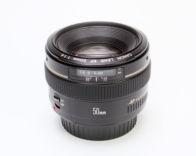 Canon EF 50mm f/1.4 USM Lens