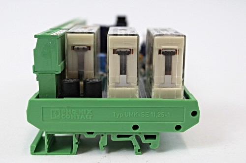 SICK 7003290-1 Relais m. Stumm Funktion + Leiterplatte Phoenix UMK-SE 11.24-1 -u - Picture 4 of 9