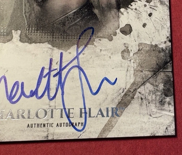 Charlotte Auto 105/199 WWE 2018 Topps Undisputed Flair UA-CF Autograph on card - Image 4 of 4