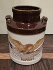 McCoy Spirit of Seventy Six 76 Carved Wooden Eagle Jar