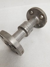 DFT  DLC Valves 300 Check Valve 1" Stainless Steel Flanged Spring Assisted