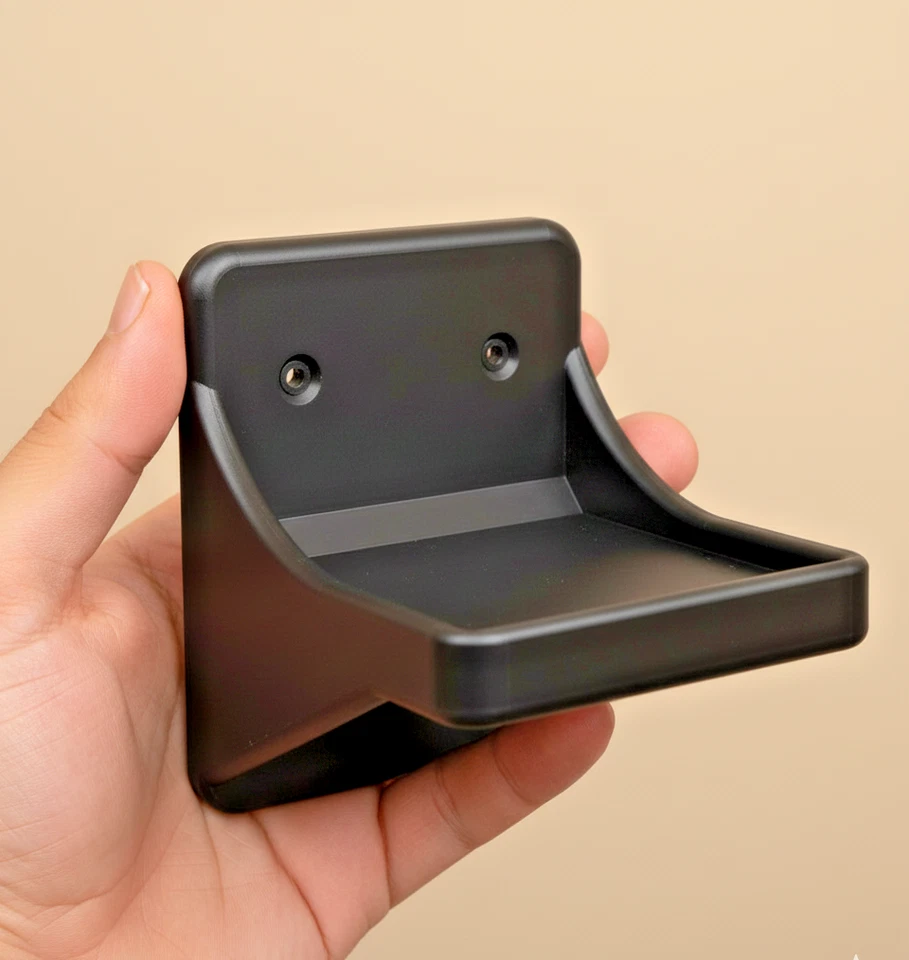 LEGO Ideas Saturn V Wall Mount – Vertical 2-Piece Display for Set 92176 – Black - Image 3 of 3