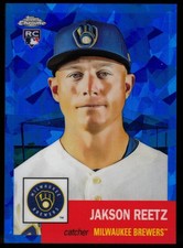 Jakson Reetz - 2022 Topps Chrome Platinum Blue Atomic Refractor /100 #30 (RC)