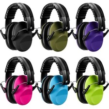 6 Pcs Ear Protection Earmuffs Adjustable Noise Insulation Headphones Toddlers...