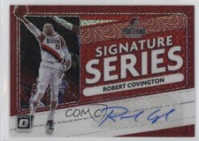 2020 Donruss Optic Signature Series Choice Red Prizm Robert Covington Auto 0zy1