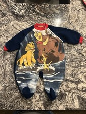 Vintage Fleece Lion King Sleeper Size 3-6 Months
