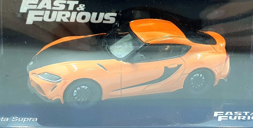 DeAgostini масштаб 1/43 F220CMC027 — быстрая и яростная Toyota Supra — оранжевая - Изображение 3 из 4