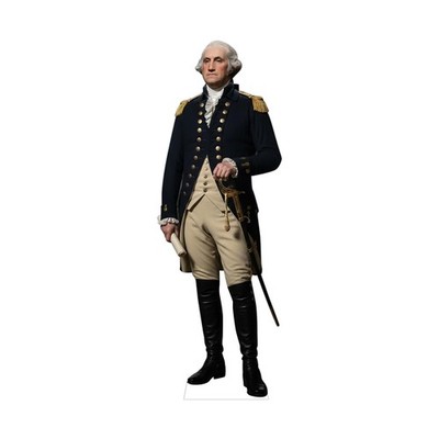 Life Size Cardboard Cutout Historical Figure Cutouts, 6 ft George Washington ...