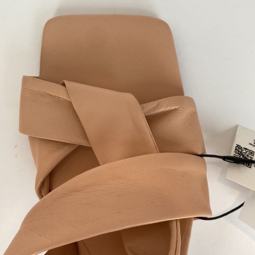 Zara Studio Collection 9 40 Leather Heels sandals Limited Edition $229 Comfort - Picture 7 of 16