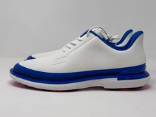 G/FORE Gallivan2r TPU Tuxedo Golf Shoes Snow Lisbon White Blue Mens GMF000064