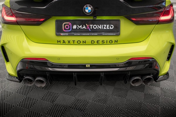 Diffusor Heck Ansatz V.3 FüR BMW 1Er F40 M-Paket/ M135I HeckschüRze Diffusor-image