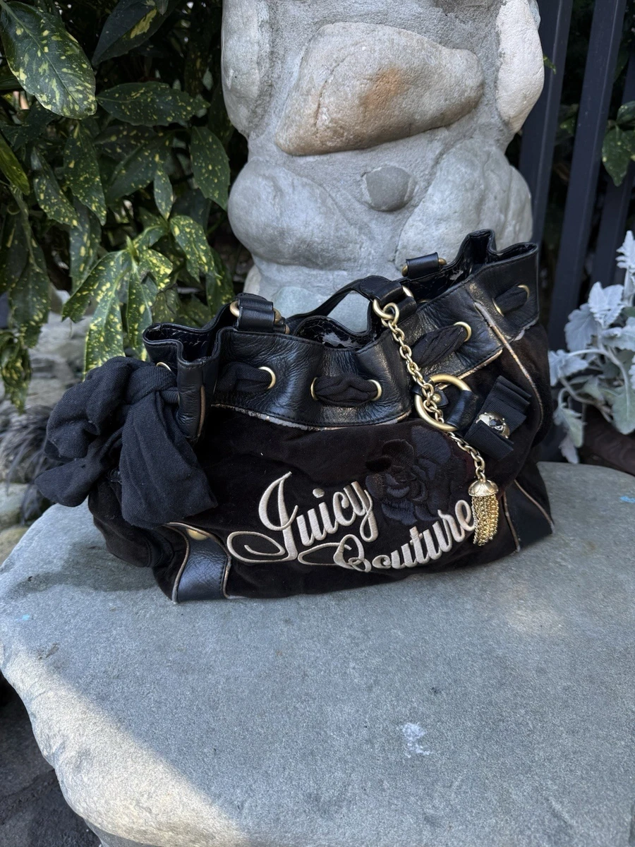 Juicy Couture Satchel/Top Handle Bag Black Bags & Handbags for