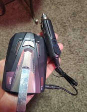 Cobra XRS 888 Radar Detector 360 Laser w/ Car Power Adapter