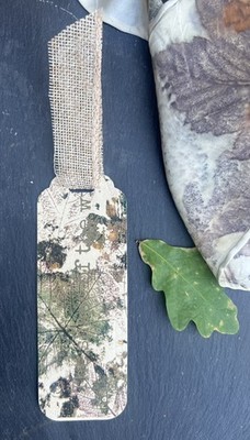Handmade Botanical Bookmark | Original Leaf Artwork | Nature Gift | Book Lover
