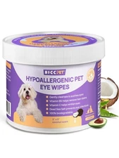 HICC Pet Hypoallergenic Pet Eye Wipes 100 Count