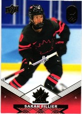 2025-2026 UD Tim Hortons Team Canada SARAH FILLIER Base #86