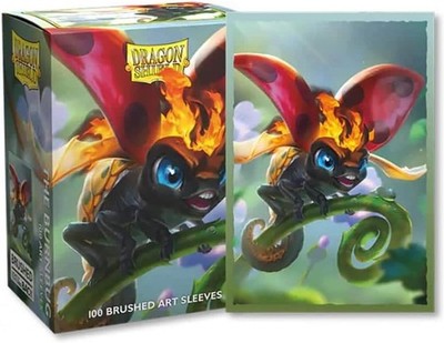 Arcane Tinmen ApS ART12124 Dragon Shield: Brushed Art - The Burnbug (100)