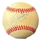 FRANK THOMAS AUTOGRAPHED OFFICIAL AMERICAN LEAGUE BASEBALL BECKETT BT20797