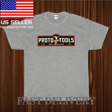 NEW SHIRT PROTO TOOLS MEN'S LOGO T-SHIRT UNISEX FUNNY AMERICAN USA SIZE S-5XL