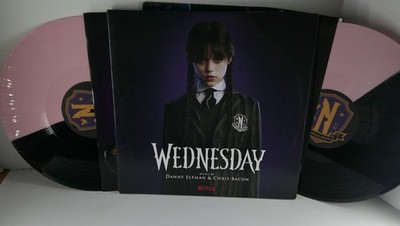WEDNESDAY various Netflix inner pic slv Jenna Ortega (2023) gf 2 M- LPs