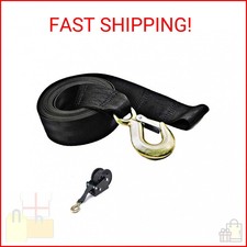 Heavy Duty Winch Strap Tow Straps With Hook And Loop End For Boat Trailer Wav Heavy Duty Winch Strap Tow Straps With Hook And Loop End For Boat Trailer Wav