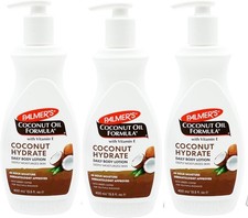 Image of 3X Palmer's Coconut Oil Formula Body Lotion 400 ml X3 Fast Moisture Nourishing