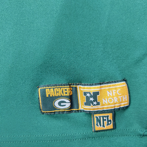 Green Bay Packers Shirt Men L Longsleeve NFL Green Embroidered NFC North Size Lg - Picture 5 of 10