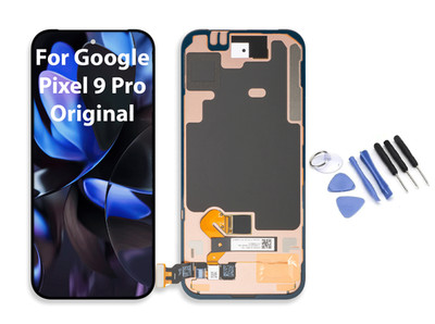 Original Display Bildschirm für Google Pixel 9 Pro OLED Ersatzdisplay Schwarz